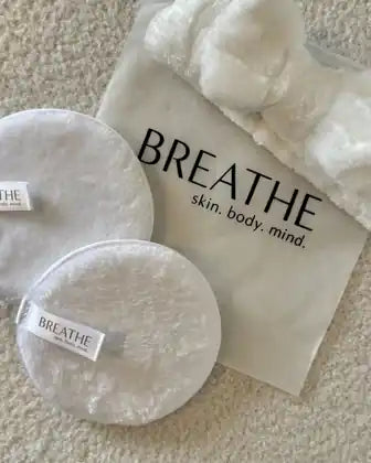 Breathe Facial Cleansing Cloth and Headband Set